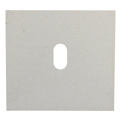 American Imaginations AI-1639 20" Beige Rectangular Countertop Transitional Stone Top