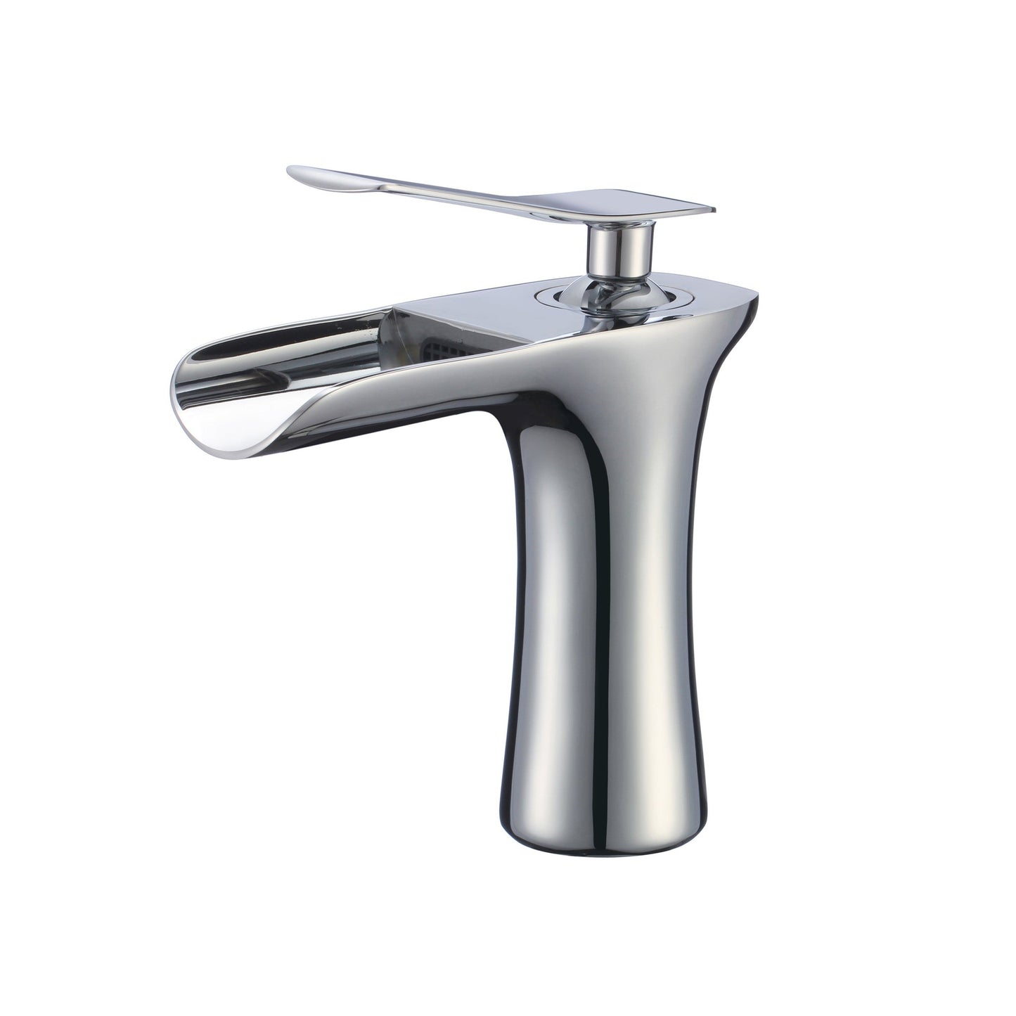 American Imaginations AI-17909 18" White Rectangular Ceramic Above Counter Bathroom Vessel Sink Set