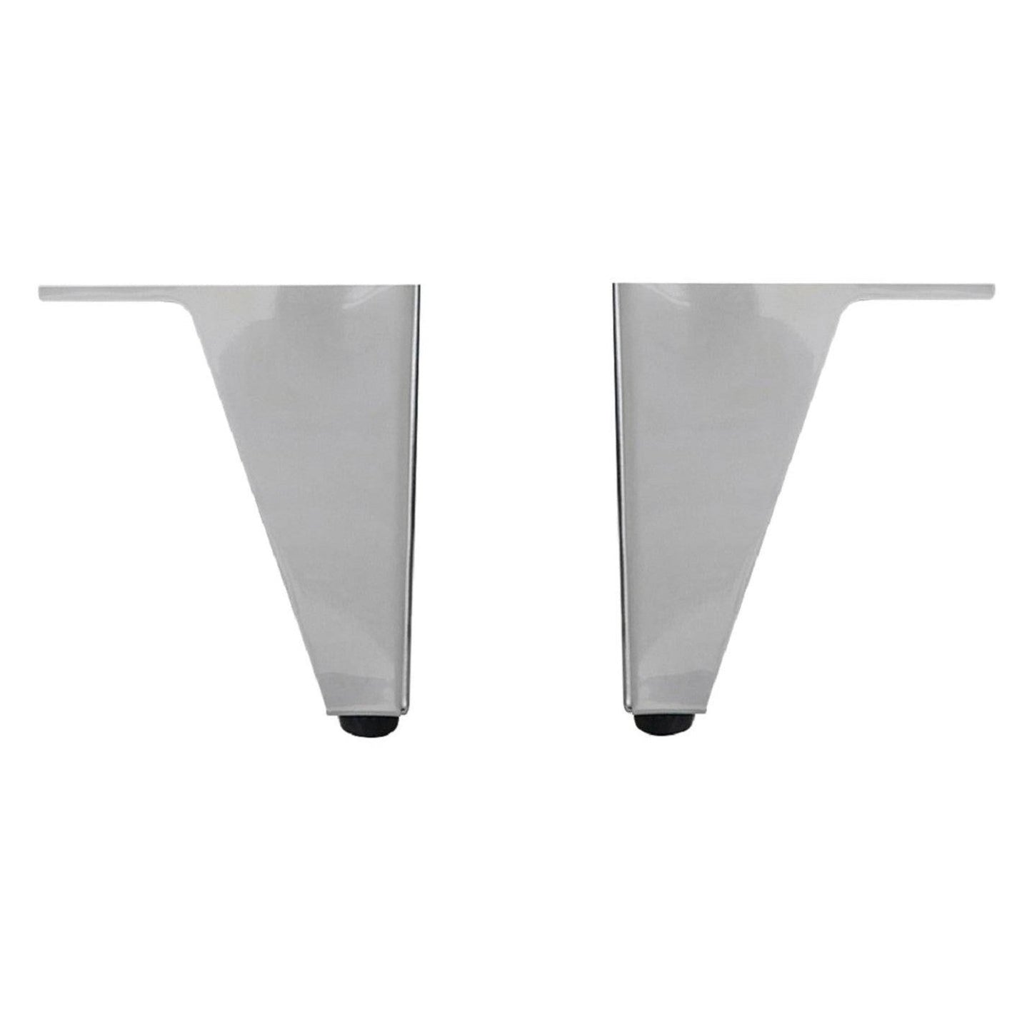 American Imaginations AI-18121 4" Chrome Unique Floor Mount Modern Miscellaneous