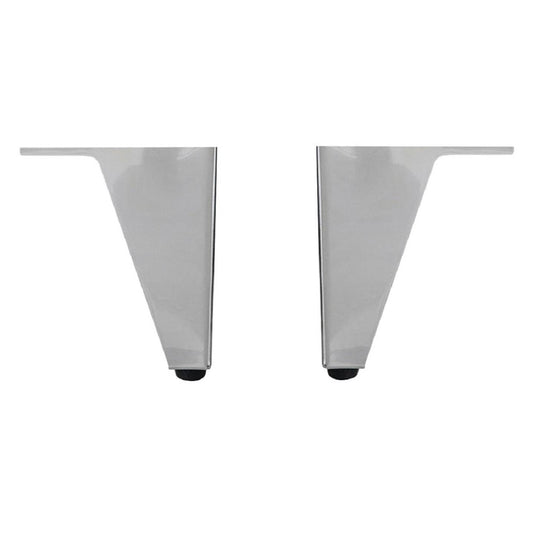 American Imaginations AI-18121 4" Chrome Unique Floor Mount Modern Miscellaneous