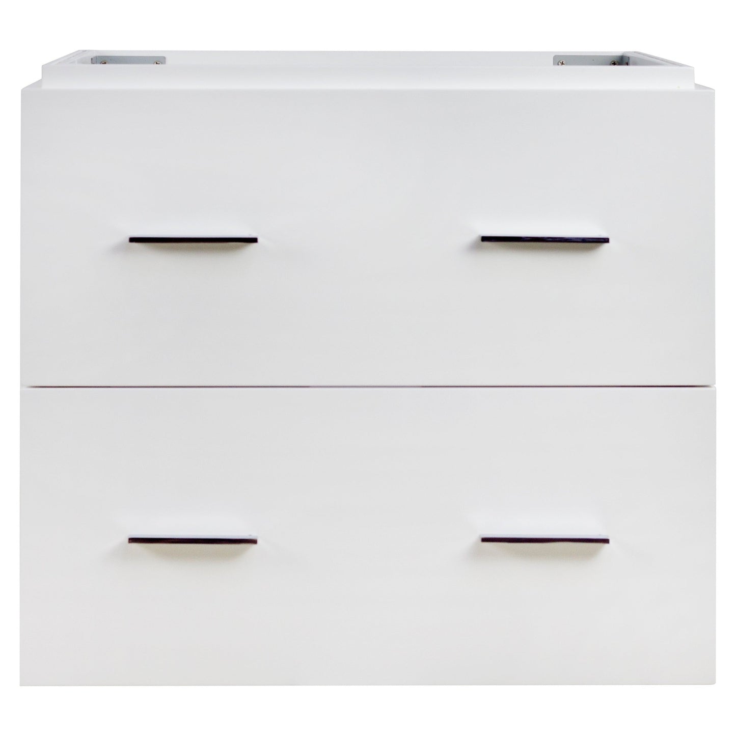 American Imaginations AI-18591 24" White Rectangular Wall Mount Modern Vanity Set