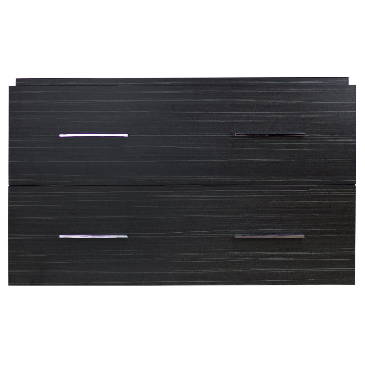 American Imaginations AI-18648 36" Dawn Grey Rectangular Wall Mount Modern Vanity Set