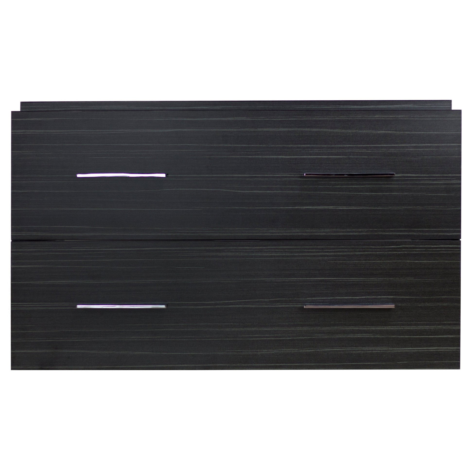 American Imaginations AI-18648 36" Dawn Grey Rectangular Wall Mount Modern Vanity Set