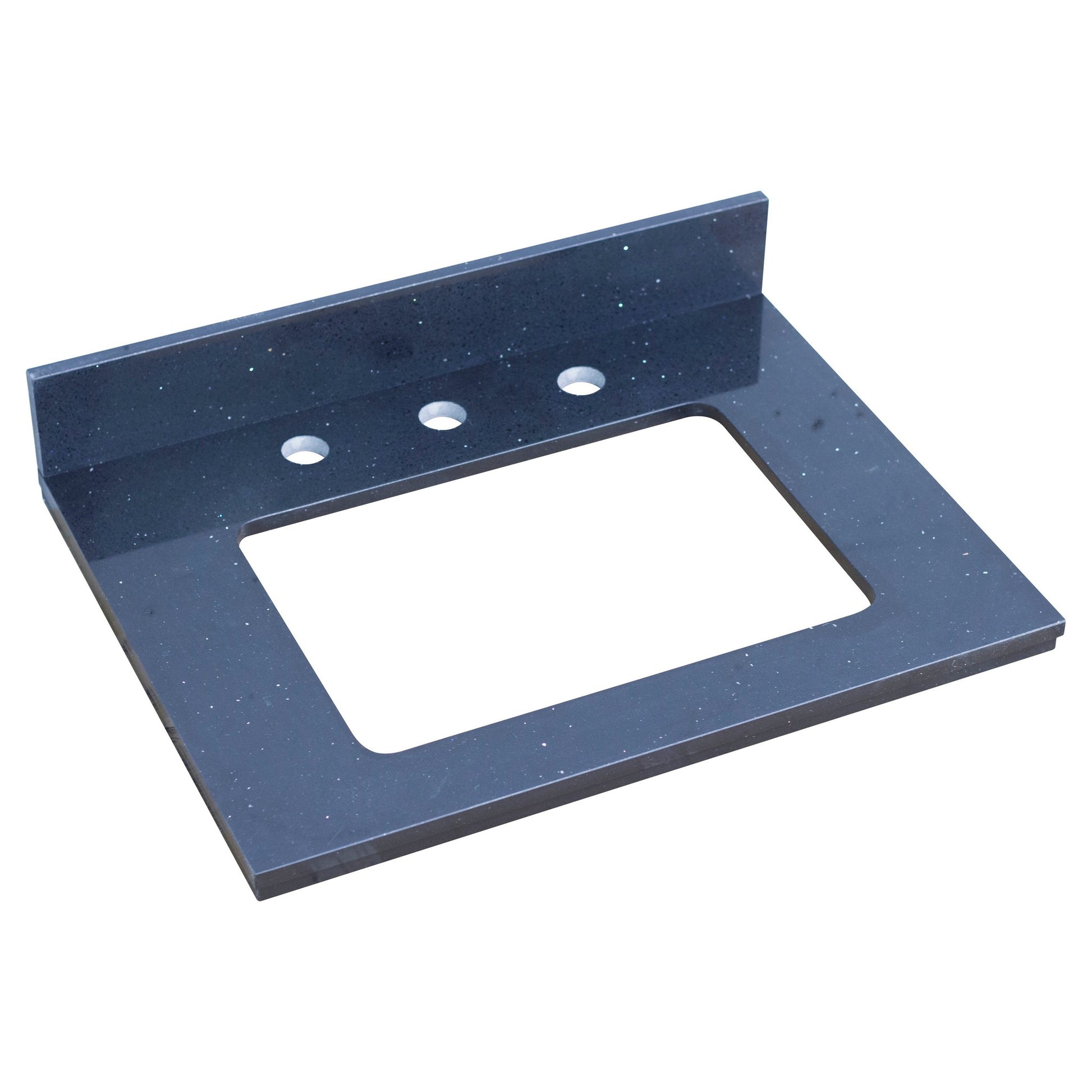 American Imaginations AI-18850 38" White Rectangular Wall Mount Modern Vanity Set