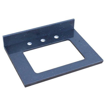 American Imaginations AI-18850 38" White Rectangular Wall Mount Modern Vanity Set