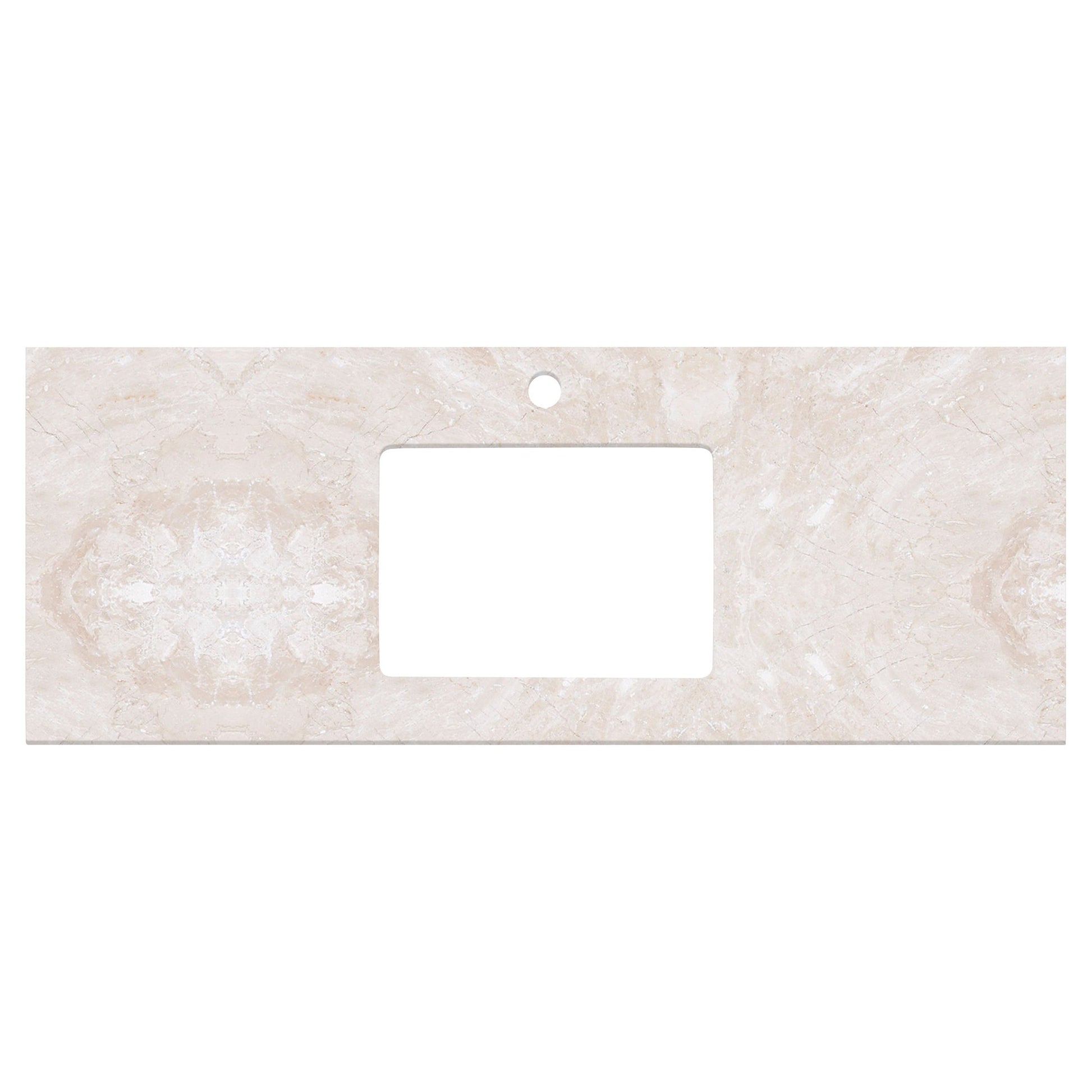 American Imaginations AI-19221 31" Beige Rectangular Countertop Modern Stone Top