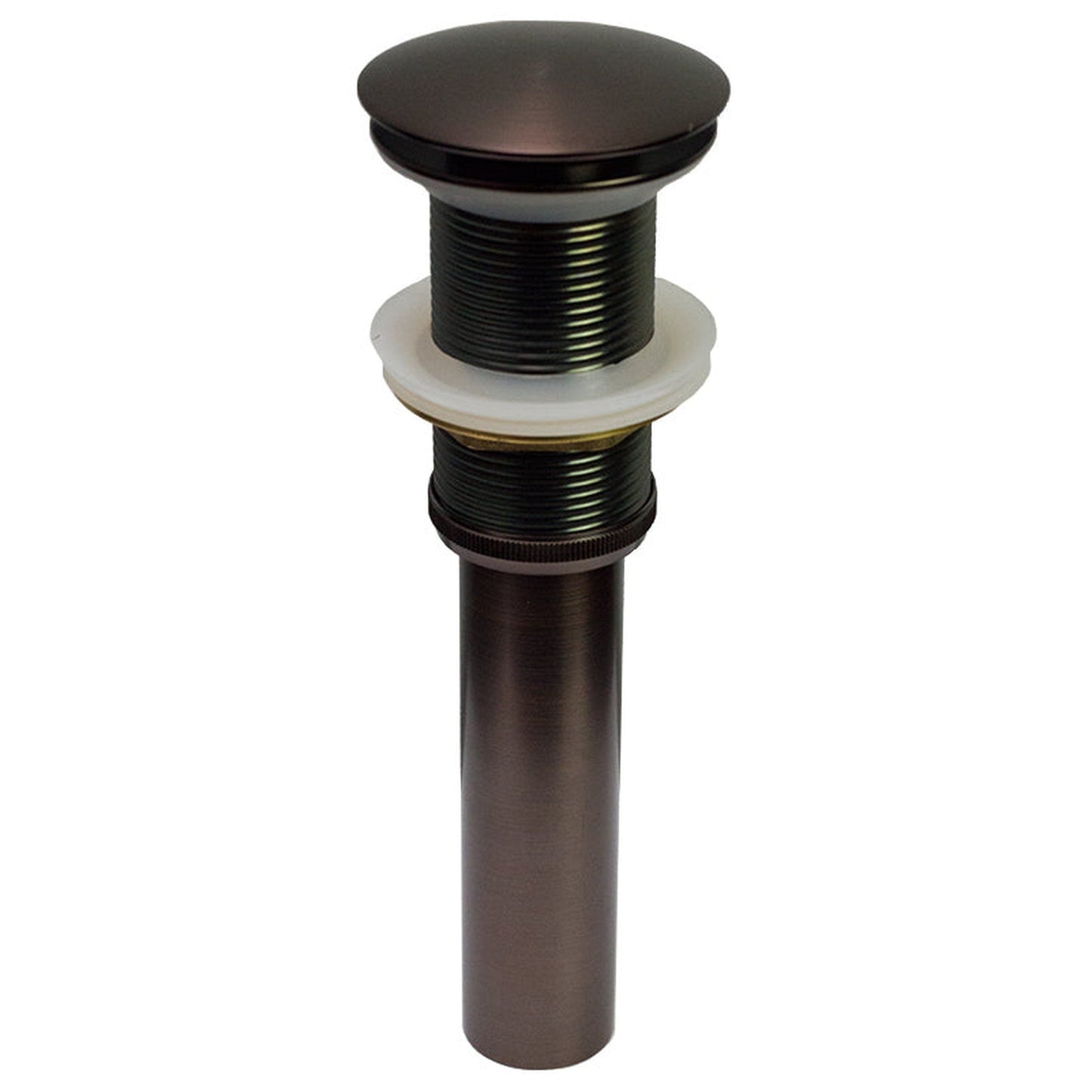 American Imaginations AI-20332 3" Oil Rubbed Bronze Round Stainless Steel Bathroom Sink Drain