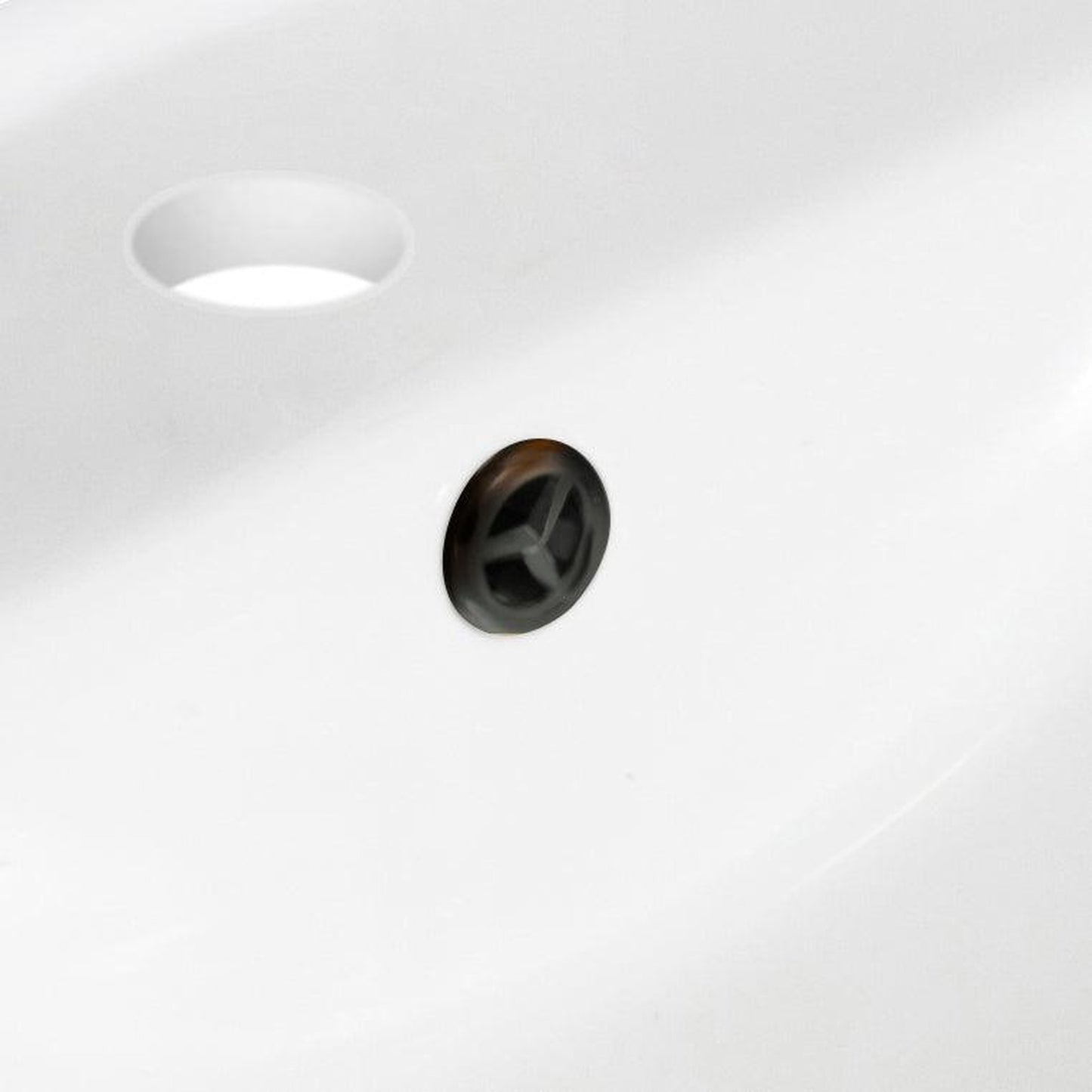 American Imaginations AI-20564 21" White Rectangular Ceramic Undermount Bathroom Sink Set