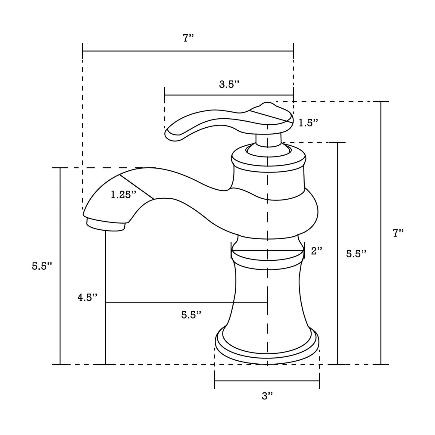 American Imaginations AI-22505 20" White Rectangular Ceramic Wall Mount Bathroom Vessel Sink Set
