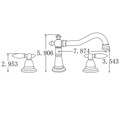 American Imaginations AI-22863 16" Biscuit Round Ceramic Undermount Bathroom Sink Set