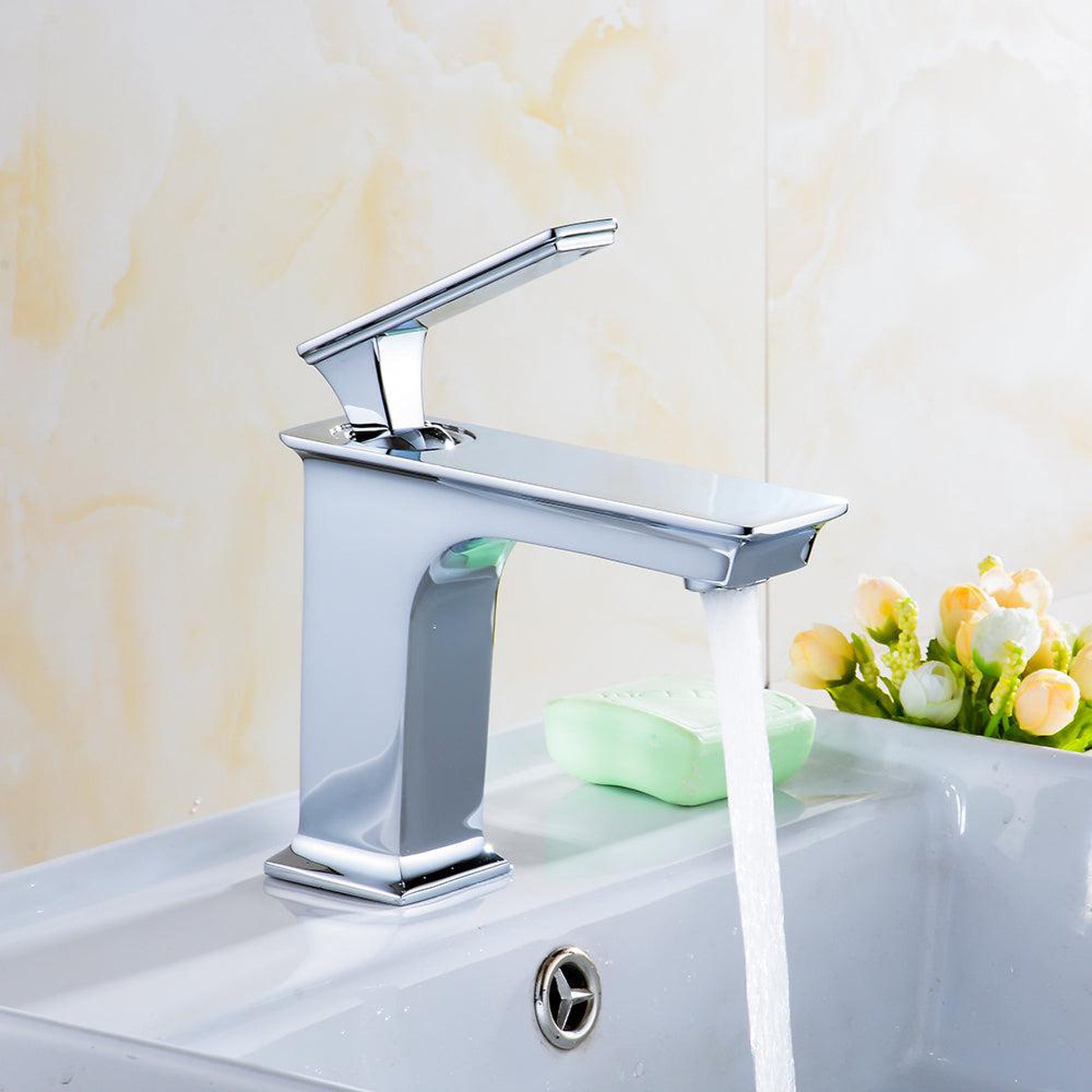 American Imaginations AI-23043 18" White Oval Ceramic Undermount Bathroom Sink Set