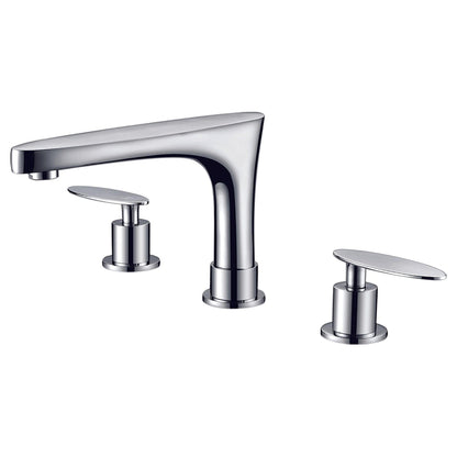 American Imaginations AI-23053 17" White Oval Ceramic Undermount Bathroom Sink Set