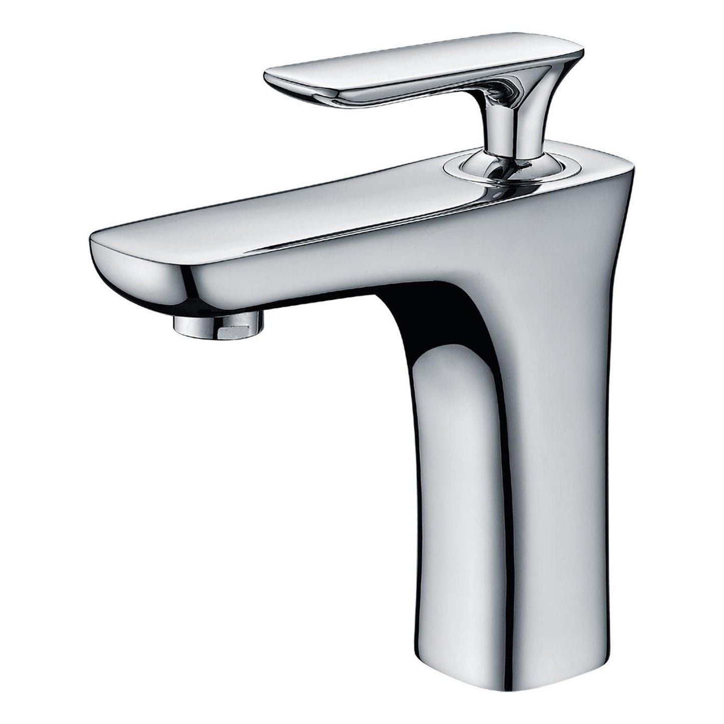 American Imaginations AI-26188 16" White Rectangular Ceramic Above Counter Bathroom Vessel Sink Set