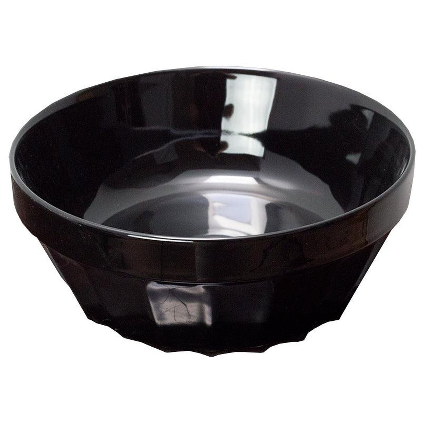 American Imaginations AI-27872 14" Round Enamel Glaze Black Ceramic Transitional