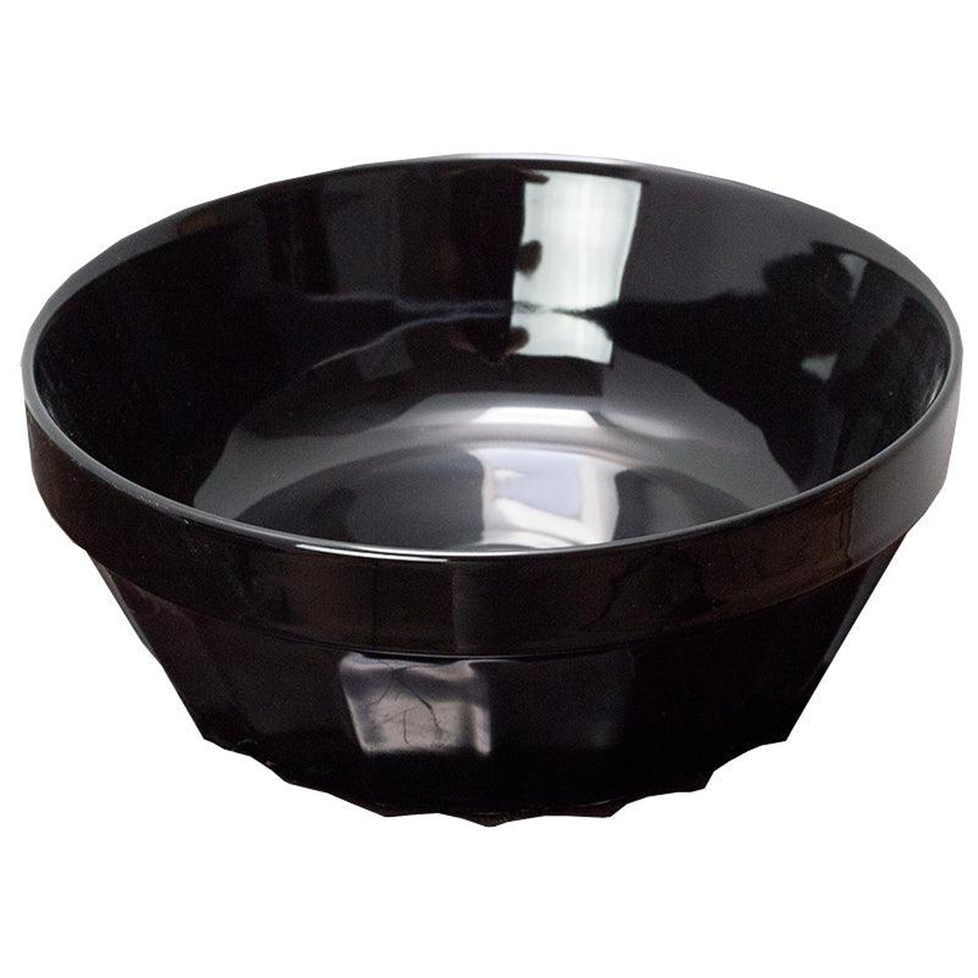 American Imaginations AI-27872 14" Round Enamel Glaze Black Ceramic Transitional