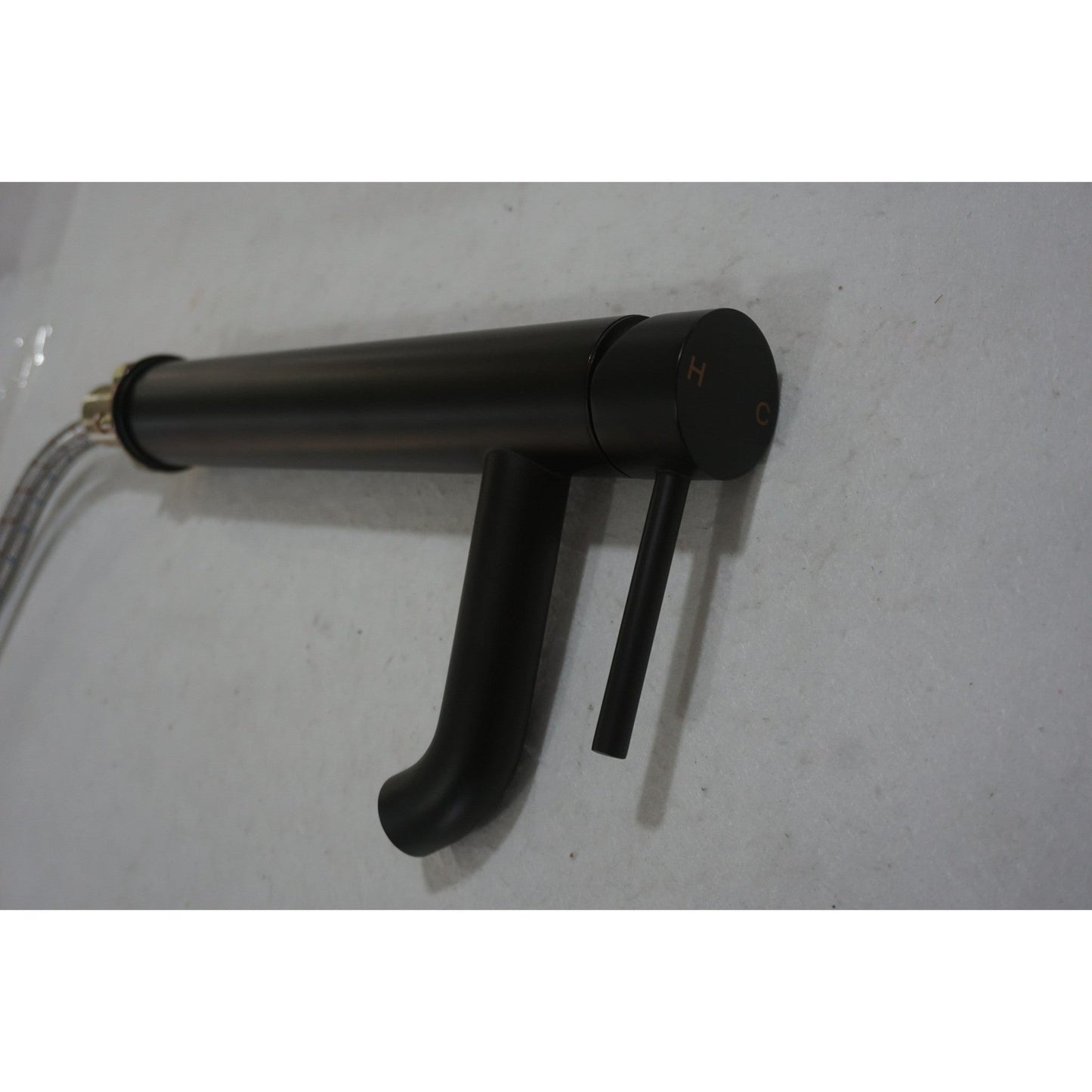 American Imaginations AI-28794 3" Black Unique Lead Free Brass Traditional Bathroom Sink Faucet
