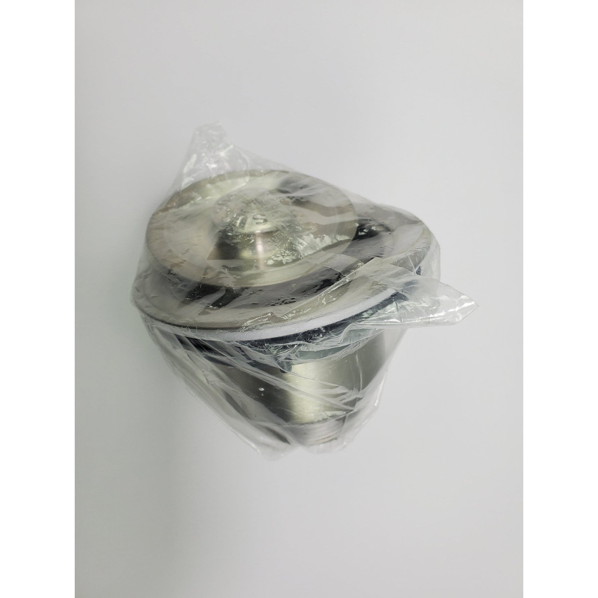 American Imaginations AI-29373 5" Brushed Nickel Round Stainless Steel Traditional Laundry Sink Strainer