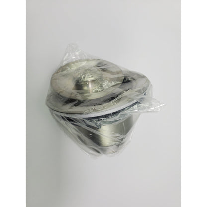 American Imaginations AI-29373 5" Brushed Nickel Round Stainless Steel Traditional Laundry Sink Strainer