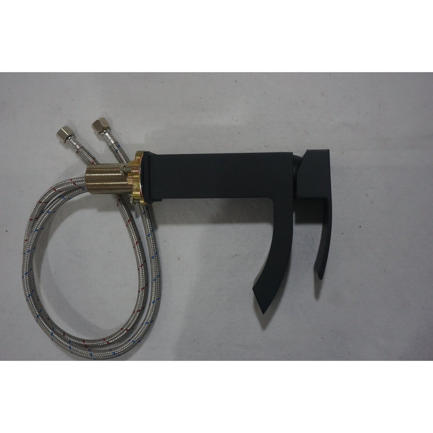 American Imaginations AI-29503 3" Black Unique Lead Free Brass Transitional Bathroom Sink Faucet Set