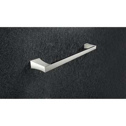 American Imaginations AI-3057 24" Chrome Rectangular Wall Mount Modern Towel Bar