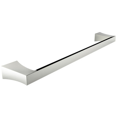 American Imaginations AI-3057 24" Chrome Rectangular Wall Mount Modern Towel Bar