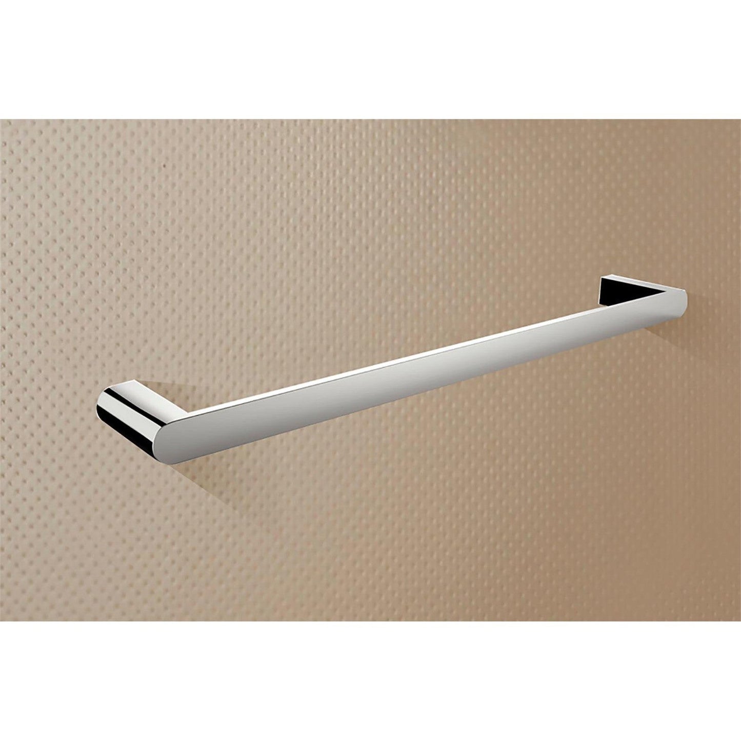 American Imaginations AI-3059 24" Chrome Rectangular Wall Mount Modern Towel Bar