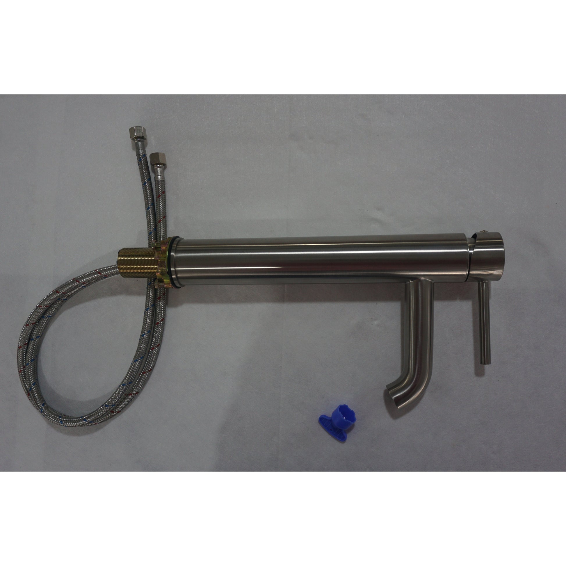 American Imaginations AI-30850 20" White Rectangular Above Counter Transitional Bathroom Vessel Sink Set