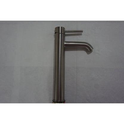 American Imaginations AI-30850 20" White Rectangular Above Counter Transitional Bathroom Vessel Sink Set