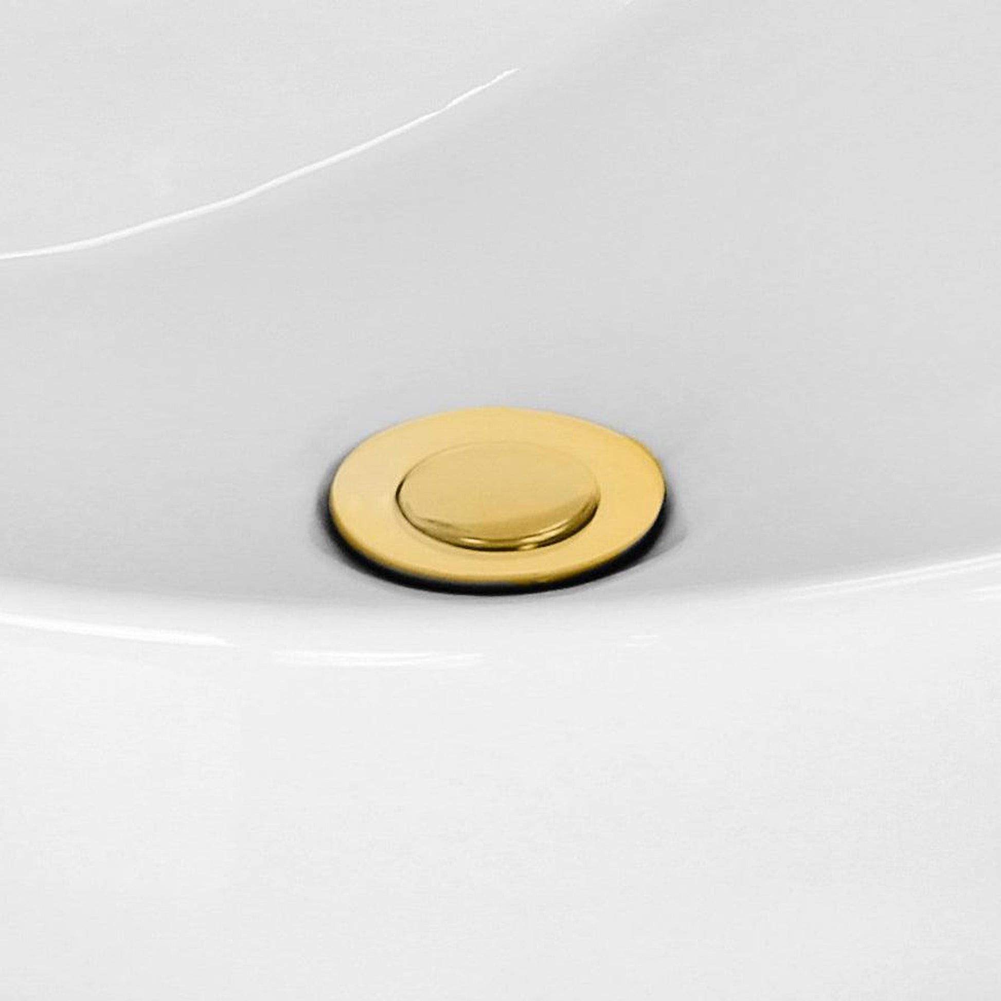 American Imaginations AI-30982 15" Square Enamel Glaze White Ceramic Transitional