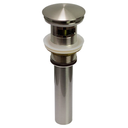 American Imaginations AI-31297 18" White Unique Above Counter Transitional Bathroom Vessel Sink Set