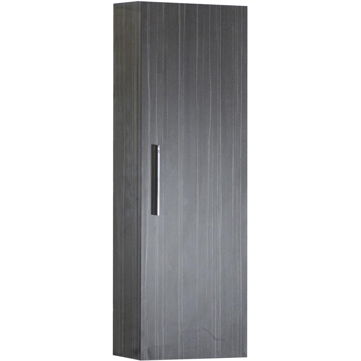 American Imaginations AI-31759 12" Dawn Grey Rectangular Wall Mount Modern Medicine Cabinet