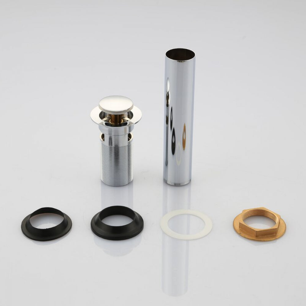 American Imaginations AI-33866 20" White Rectangular Above Counter Transitional Bathroom Vessel Sink Set