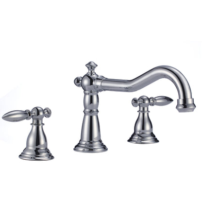 American Imaginations AI-34112 20" White Rectangular Above Counter Modern Bathroom Vessel Sink Set
