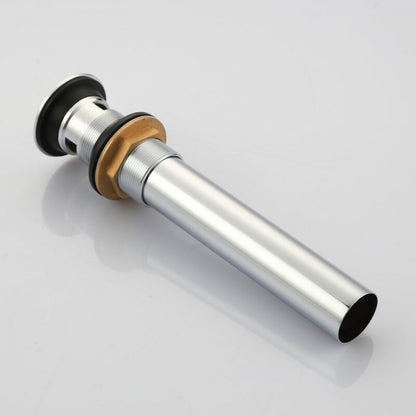 American Imaginations AI-34143 20" White Rectangular Semi-Recessed Modern Bathroom Vessel Sink Set