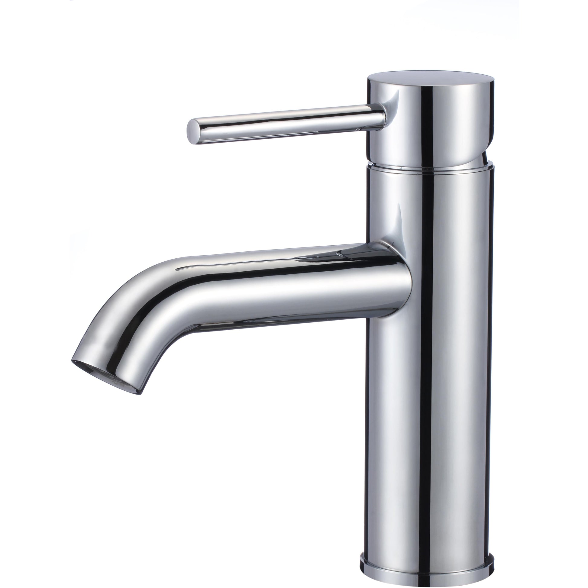 American Imaginations AI-34249 18" White Rectangular Above Counter Transitional Bathroom Vessel Sink Set
