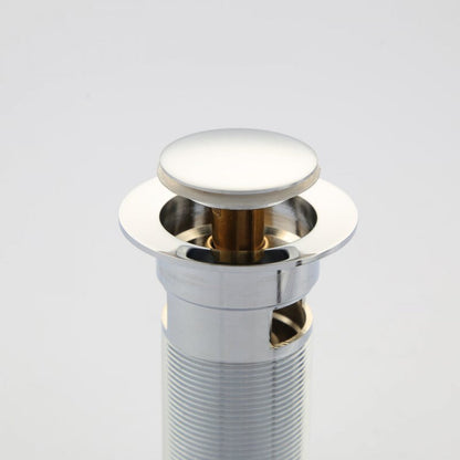 American Imaginations AI-34270 18" White Unique Above Counter Transitional Bathroom Vessel Sink Set