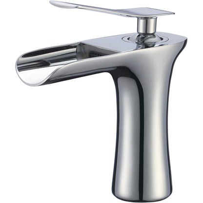 American Imaginations AI-34287 18" White Unique Wall Mount Transitional Bathroom Vessel Sink Set