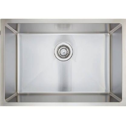 American Imaginations AI-34403 Rectangle Stainless Steel Stainless Steel Laundry Sink with Stainless Steel Finish