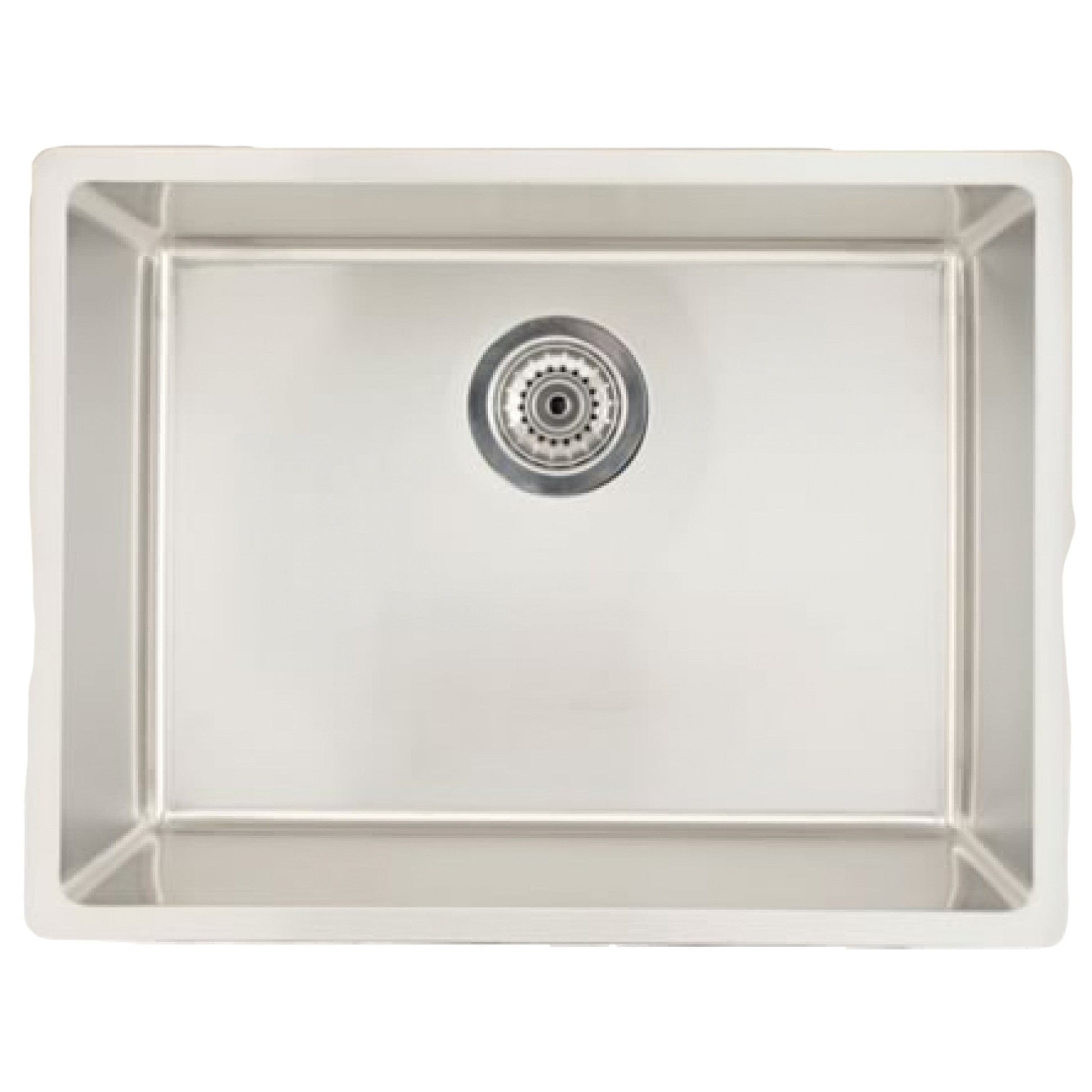 American Imaginations AI-34466 Rectangle Stainless Steel Stainless Steel Laundry Sink with Stainless Steel Finish