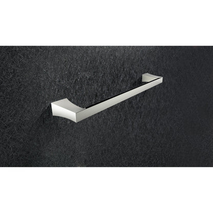 American Imaginations AI-34607 24" Chrome Rectangular Wall Mount Modern Towel Bar