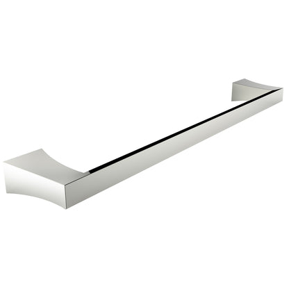 American Imaginations AI-34607 24" Chrome Rectangular Wall Mount Modern Towel Bar