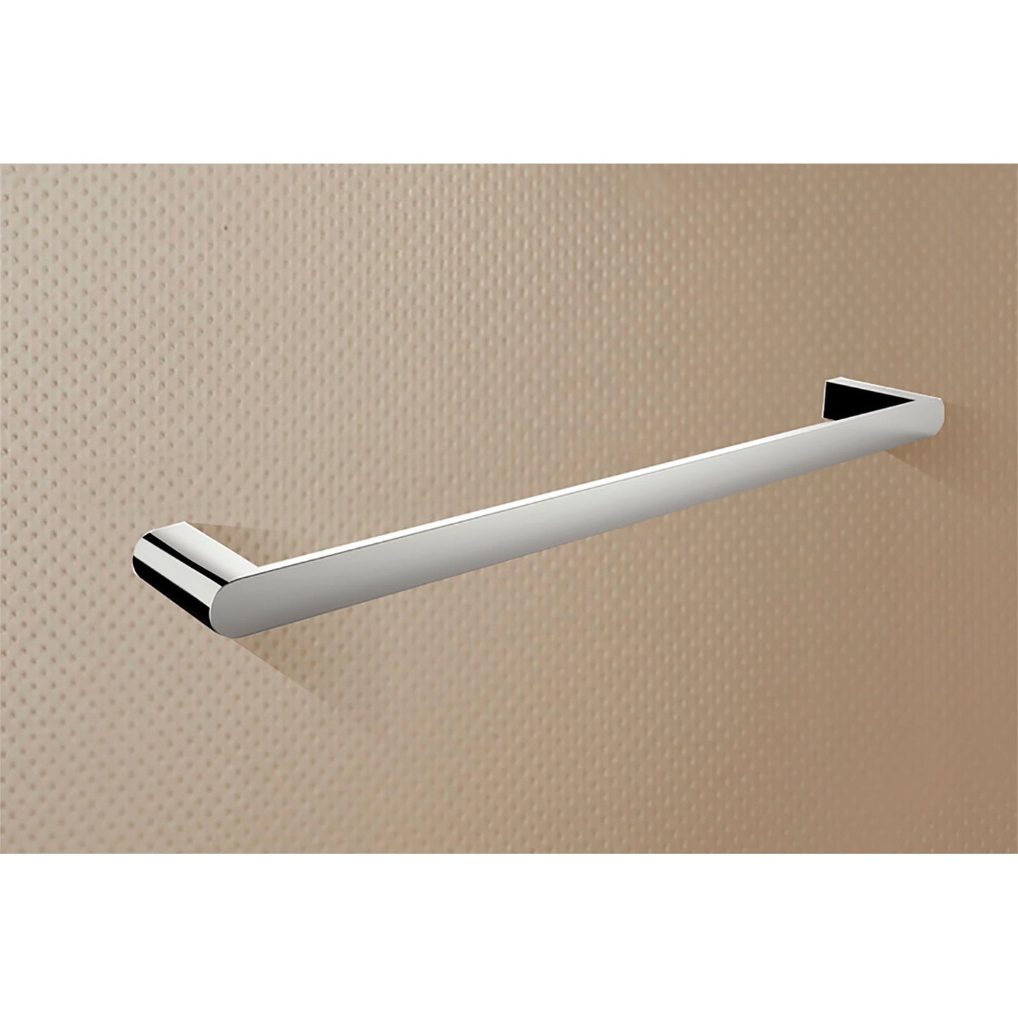 American Imaginations AI-34609 24" Chrome Rectangular Wall Mount Modern Towel Bar