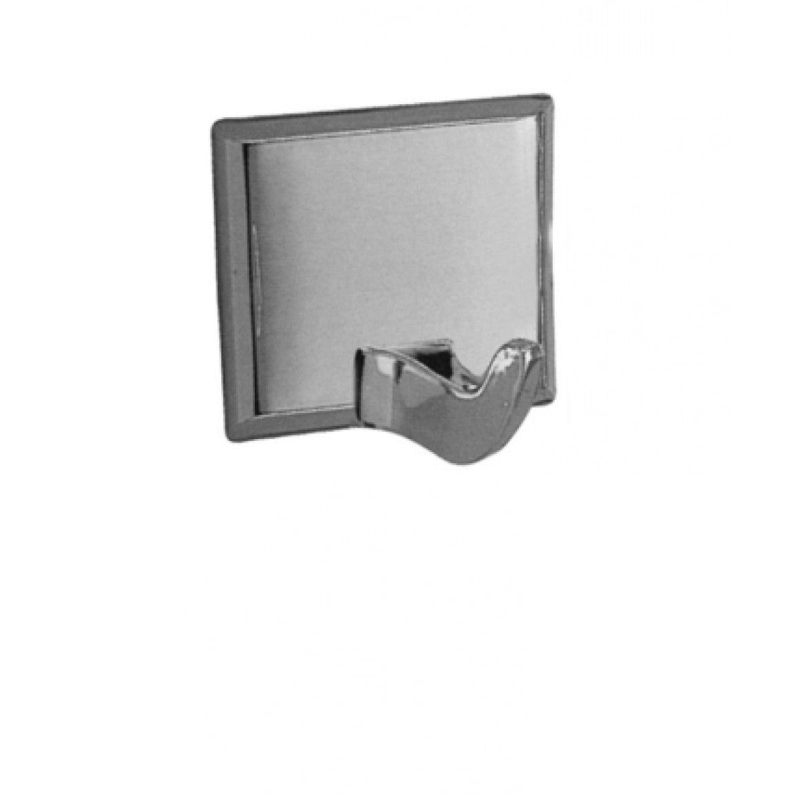 American Imaginations AI-34963 2" Chrome Square Wall Mount Modern Robe Hook