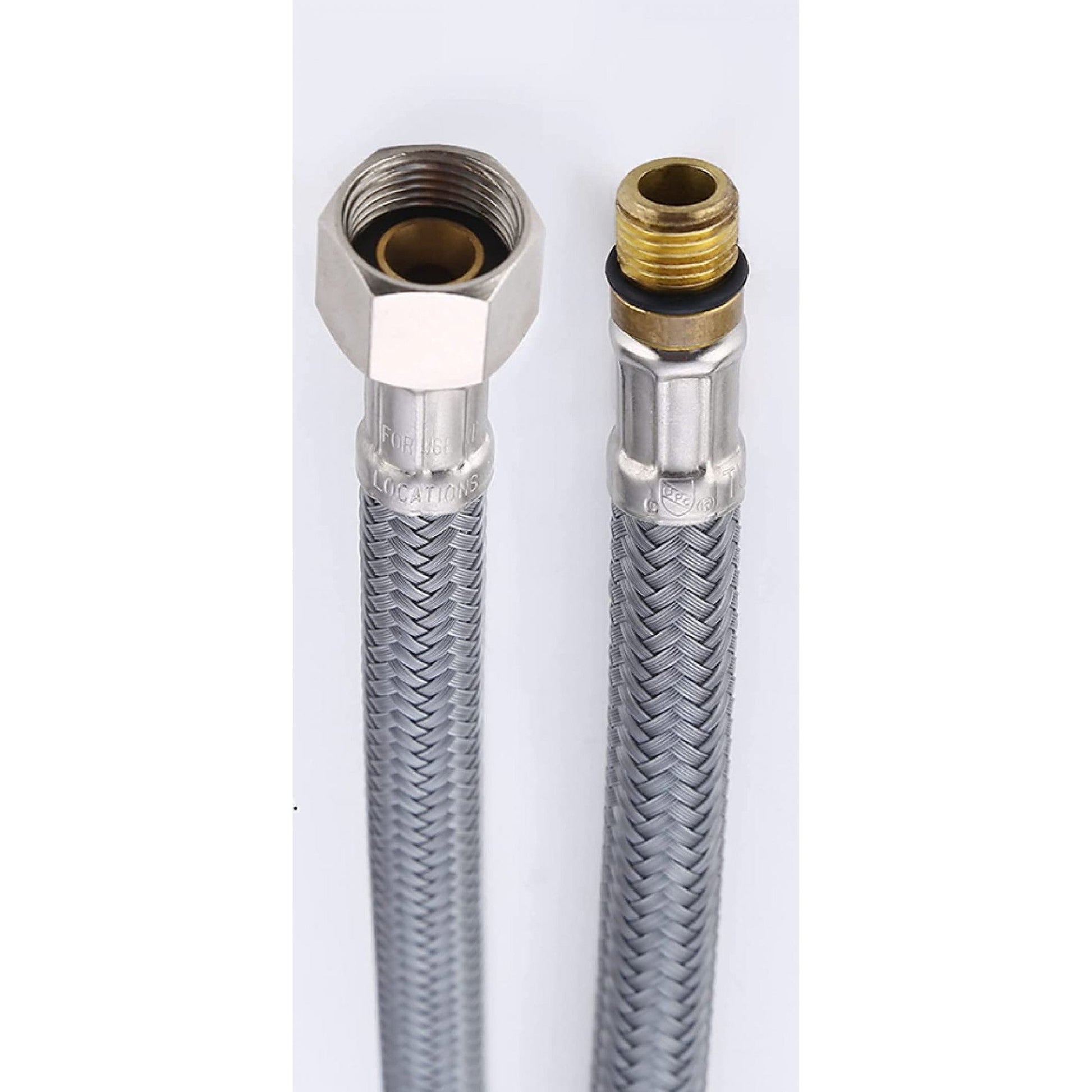 American Imaginations AI-36082 Rectangle Brushed Brass Lead Free Brass Bathroom Sink Faucet with Brass Finish