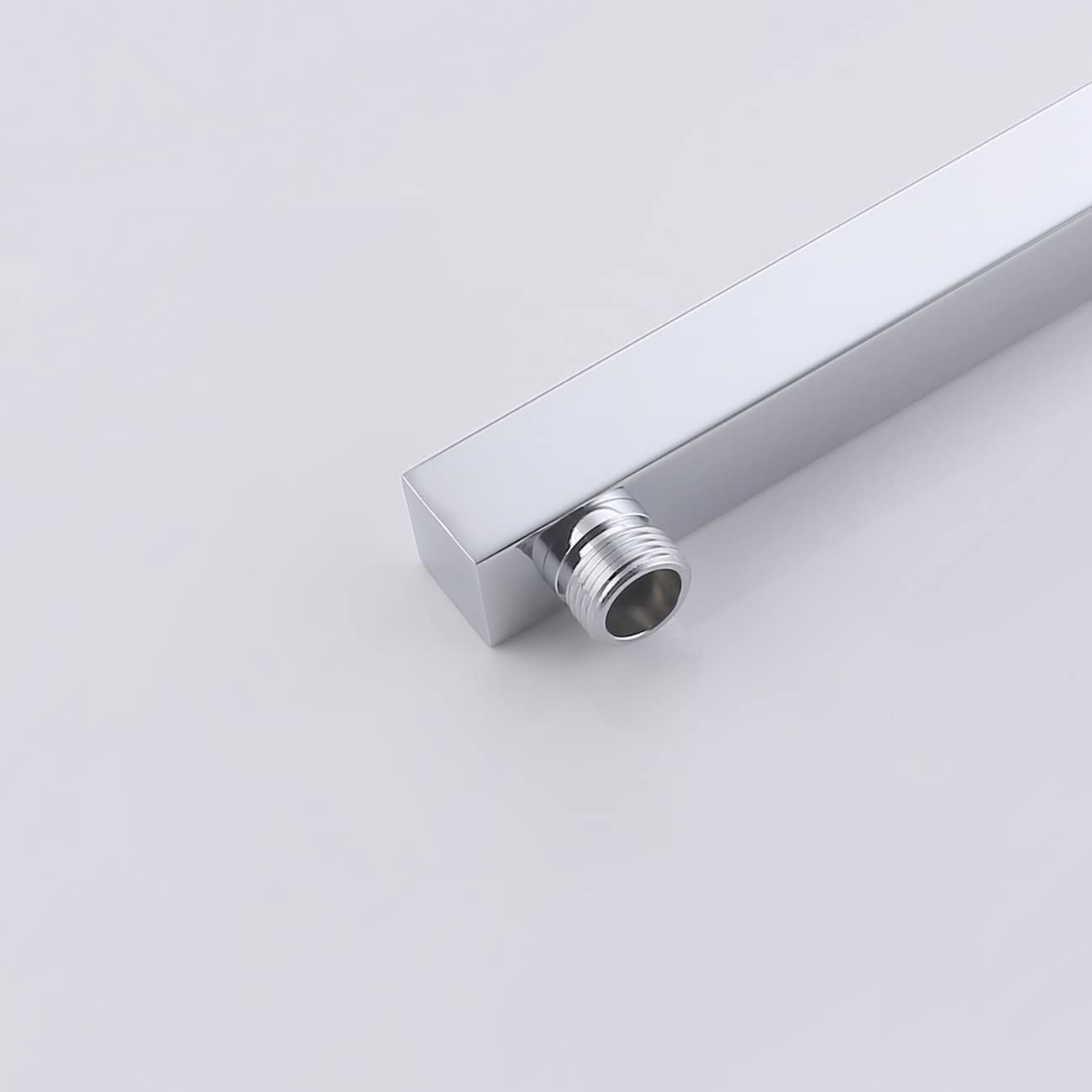 American Imaginations AI-36179 3" Polished Chrome Rectangular Wall Mount Modern Shower Arm