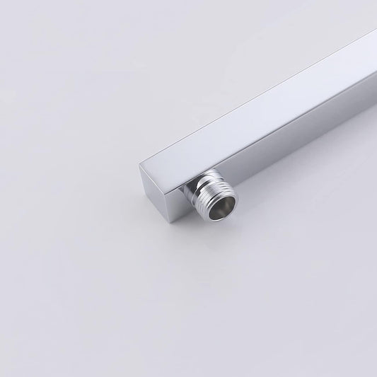 American Imaginations AI-36179 3" Polished Chrome Rectangular Wall Mount Modern Shower Arm
