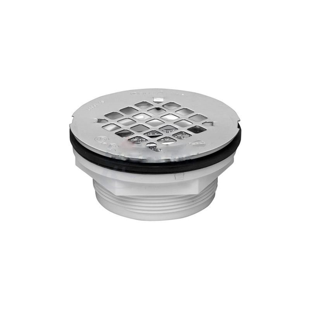 American Imaginations AI-37795 2" Beige-Chrome Round Drop In Modern Shower Drain