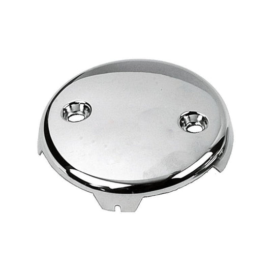 American Imaginations AI-37831 1" Chrome Round Wall Mount Modern Overflow Plate