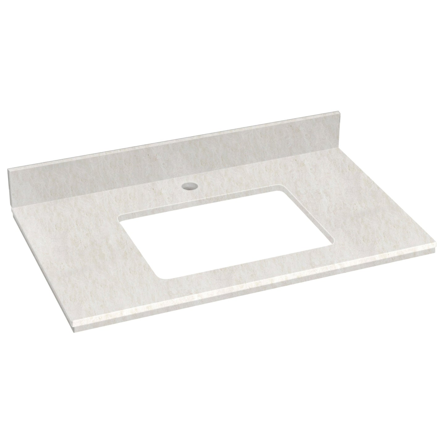 American Imaginations AI-576 31" Beige Rectangular Countertop Transitional Stone Top
