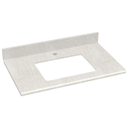 American Imaginations AI-576 31" Beige Rectangular Countertop Transitional Stone Top